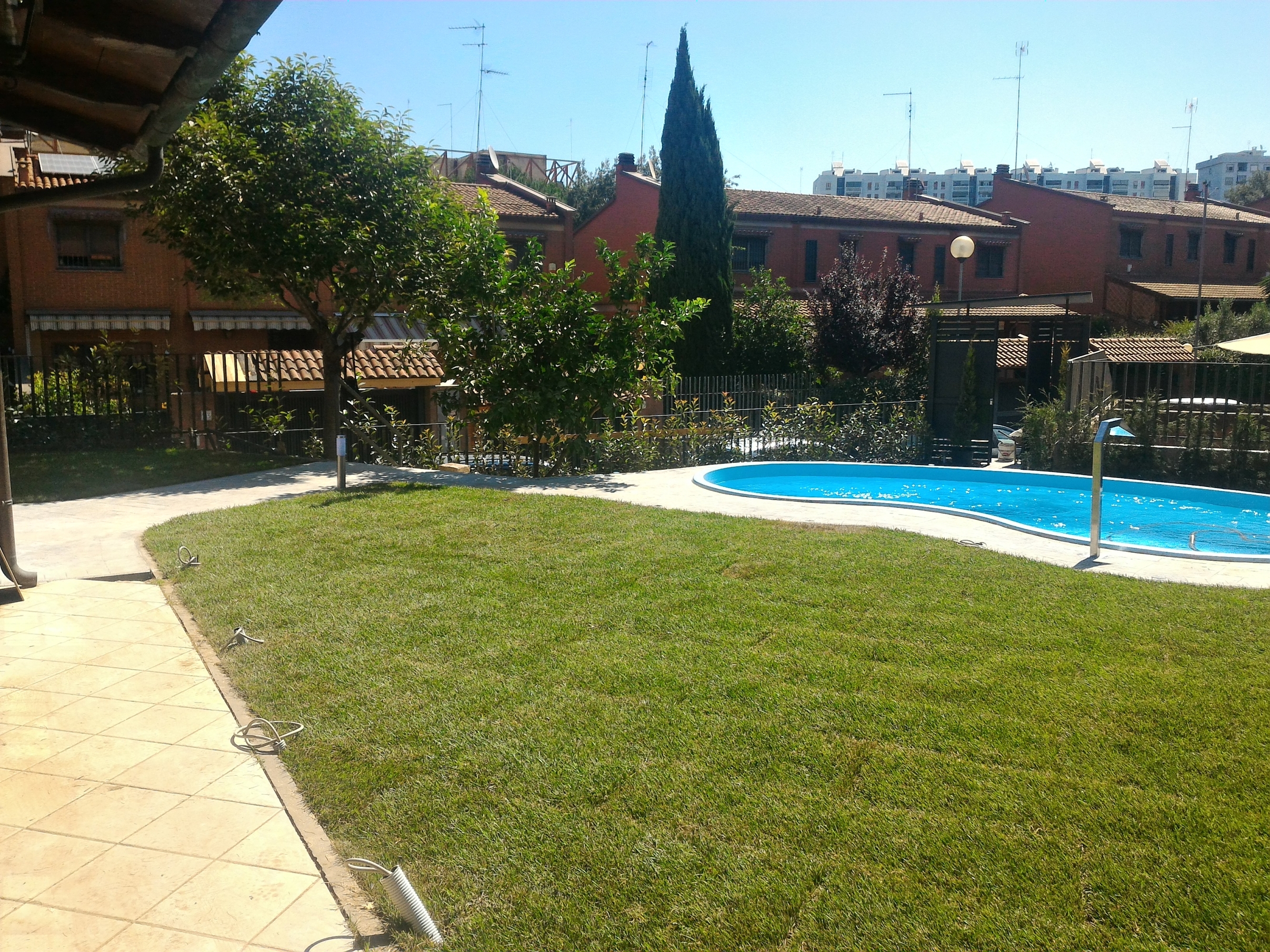 Progetto villa con piscina Roma